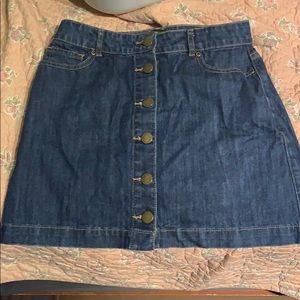 Forever 21 Jean Skirt